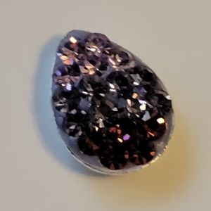 GUC Origami Owl Purple Sparkle Easter Egg Charm 🥚